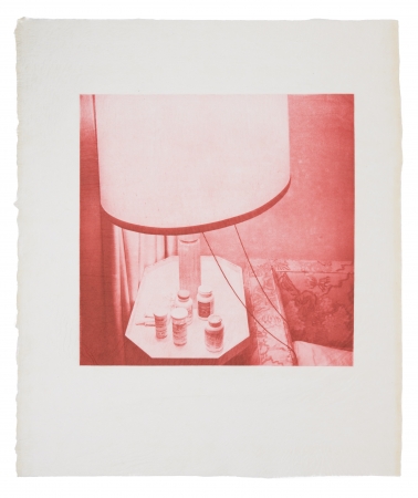 Stephen Hilger, Lamp, 1998/2008, photogravure, 24 x 21 inches, unique