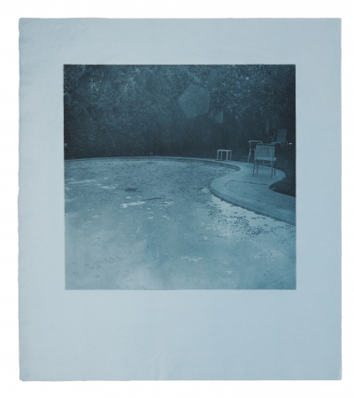 Stephen Hilger, Pool, 1998/2003, photogravure, 24 x 21 inches, unique