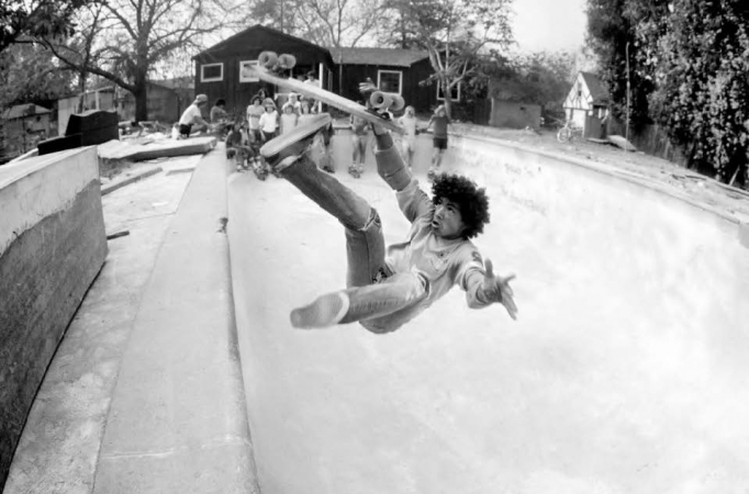 Hugh Holland, Backyard Pool Bail, San Francisco Bay Area, 1977