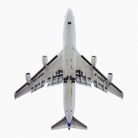 Jeffrey Milstein<br /> <em>Air China Boeing 747 - 400,&nbsp;</em>2005<br /> Archival pigment prints<br /> 20 x 20" &nbsp; &nbsp;Edition of 15<br /> 34 x 34" &nbsp; &nbsp;Edition of 10<br /> Some Aircraft images can be up to 40 x 40”