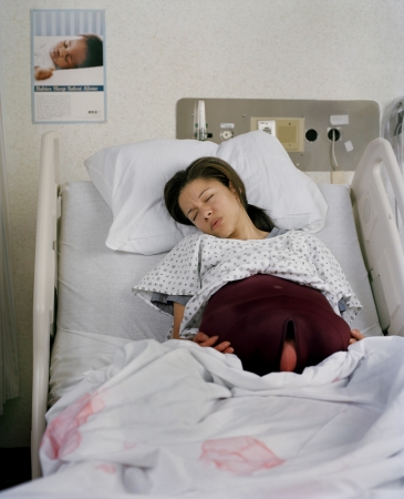Corinne May Botz<br /> <i>Post partum Hemorrhage from Bedside Manner, </i>2014<br /> Archival pigment ink print<br /> 30 x 24" &nbsp; Edition of 6 (plus 2 APs)<br /> <br />
