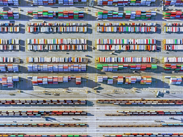 Jeffrey Milstein<br /> <em>Container Port 29, </em>2014<br /> Archival pigment prints<br /> 30 x 40" &nbsp; &nbsp;Edition of 10<br /> 40.5 x 54" &nbsp; &nbsp;Edition of 10