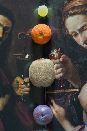 Jed Devine<br /> <em>Untitled (Fruitfold), </em>2013<br /> Archival pigment ink prints<br /> 34 x 24" &nbsp; &nbsp;Edition of 5