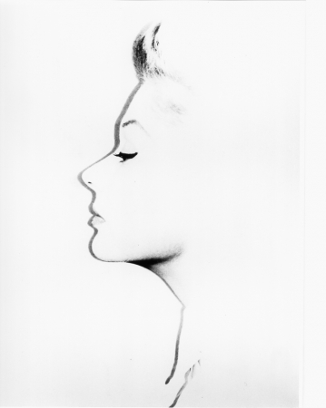 Fernand Fonssagrives<br /> <em>Diapositive (Lisa Fonssagrives), 1949</em><br /> gelatin silver print<br /> signed and titled on verso