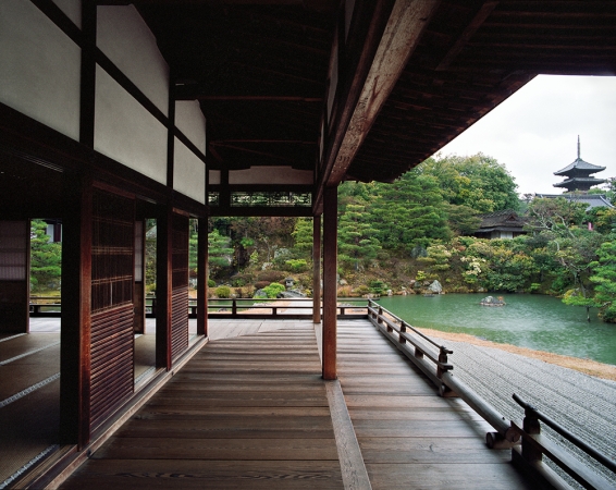 Jacqueline Hassink<br /> <em>Ninna-ji 2,&nbsp;Northwest Kyoto,&nbsp;6 and 9 March 2009 (8:00–9:00)</em><br /> Chromogenic prints<br />41 x 51", 50 x 63", and&nbsp;63 x 79"&nbsp; &nbsp;Shared edition of 7<br />