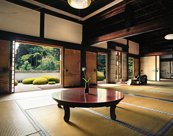 Jacqueline Hassink<br /> <em>Shōden-ji, summer,&nbsp;Northwest Kyoto,&nbsp;22 July 2004 (9:00–11:30)</em><br /> Chromogenic prints<br />50 x 63" Shared edition of 7<br />Additional sizes available, please contact gallery for more information