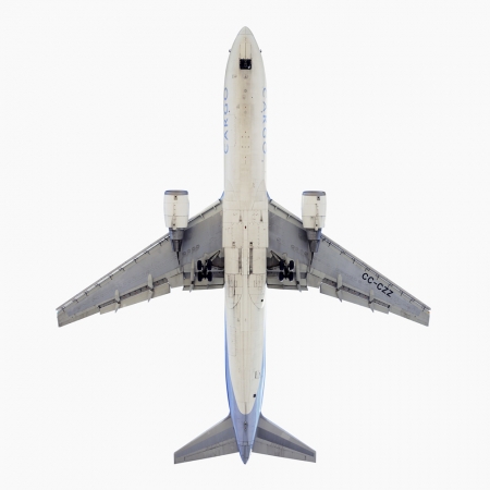 Jeffrey Milstein<br /> <em>LAN Cargo Boeing 767 - 300,&nbsp;</em>2005<br /> Archival pigment prints<br /> 20 x 20" &nbsp; &nbsp;Edition of 15<br /> 34 x 34" &nbsp; &nbsp;Edition of 10<br /> Some Aircraft images can be up to 40 x 40”
