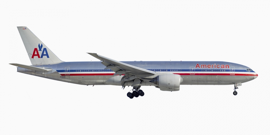 <strong>Jeffrey Milstein</strong><br /> <em>American Airlines Boeing,&nbsp;</em>2007<br /> Archival pigment prints<br /> 25 x 50 inches<br /> Edition of 15<br /> Additional sizes available, please contact gallery for more information.