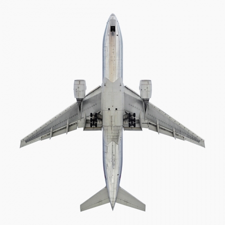Jeffrey Milstein<br /> <em>American Airlines Boeing 777 - 200,&nbsp;</em>2006<br /> Archival pigment prints<br /> 20 x 20" &nbsp; &nbsp;Edition of 15<br /> 34 x 34" &nbsp; &nbsp;Edition of 10<br /> Some Aircraft images can be up to 40 x 40”