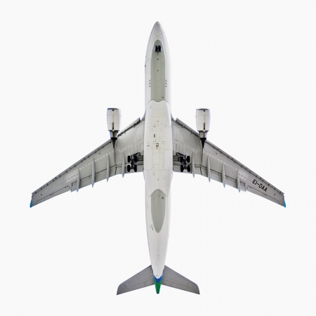 <strong>Jeffrey Milstein</strong><br /> <em>Airlingus Airbus A330-200,&nbsp;</em>2006<br /> Archival pigment prints<br /> 34 x 34 inches<br /> Edition of 10<br /> Additional sizes available, please contact gallery for more information.
