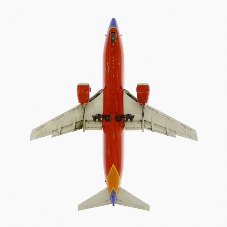 <strong>Jeffrey Milstein</strong><br /> <em>Southwest Airlines Boeing 737-300 (Boeing 737 #2),&nbsp;</em>2005<br /> Archival pigment prints<br /> 34 x 34 inches<br /> Edition of 10<br /> Additional sizes available, please contact gallery for more information.