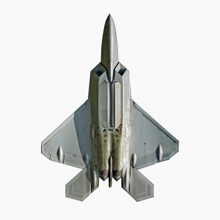 Jeffrey Milstein<br /> <em>USA Air Force Lockheed Martin F-22A Raptor, </em>2008<br /> Archival pigment prints<br /> 20 x 20" &nbsp; &nbsp;Edition of 15<br /> 34 x 34" &nbsp; &nbsp;Edition of 10<br />