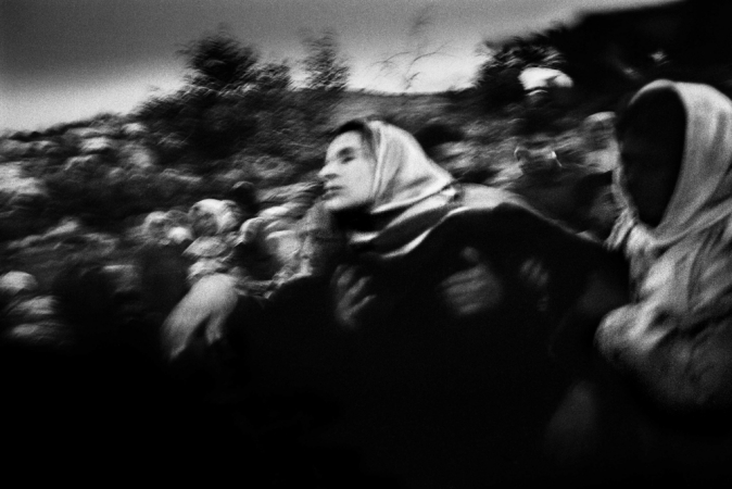 Paolo Pellegrin<br /> <em>The mother of a child killed during an IDF's incursion is seen mourning in Jenin, Palestine</em>, 2002<br /> Pigment ink print<br /> 20 x 24” &nbsp; &nbsp;Edition of 10 plus 2 APs<br /> 30 x 40” &nbsp; &nbsp;Edition of 5 plus 2 APs<br /> 48 x 70” &nbsp; &nbsp;Edition of 3 plus 2 APs&nbsp;<br />
