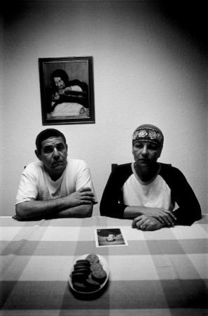 Paolo Pellegrin<br /> <em>The Lutati family in Neve Dekalim, a settlement next side Rafah, with picture of son killed in Palestinian attack</em>, 2004<br /> Pigment ink print<br /> 24 x 20” &nbsp; &nbsp;Edition of 10 plus 2 APs<br /> 40 x 30” &nbsp; &nbsp;Edition of 5 plus 2 APs<br /> 70 x 48” &nbsp; &nbsp;Edition of 3 plus 2 APs&nbsp;<br />