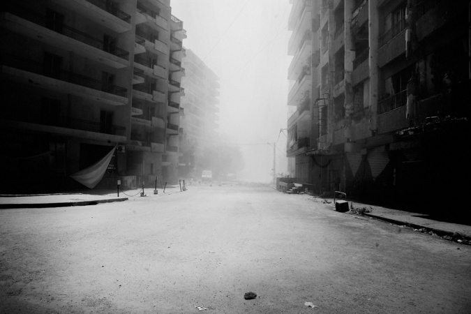 Paolo Pellegrin<br /> <em>Moments after an Israeli air strike destroyed several buildings in Dahia, Beirut</em>, 2006<br /> Pigment ink print<br /> 20 x 24” &nbsp; &nbsp;Edition of 10 plus 2 APs<br /> 30 x 40” &nbsp; &nbsp;Edition of 5 plus 2 APs<br /> 48 x 70” &nbsp; &nbsp;Edition of 3 plus 2 APs&nbsp;<br />