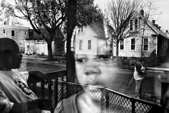 Paolo Pellegrin<br /> <em>A family in the Crescent area of Rochester, Rochester, NY. USA 2012</em><br /> Pigment ink print<br />20 x 24” &nbsp; &nbsp;Edition of 10 plus 2 APs<br /> 30 x 40” &nbsp; &nbsp;Edition of 5 plus 2 APs<br /> 48 x 70” &nbsp; &nbsp;Edition of 3 plus 2 APs