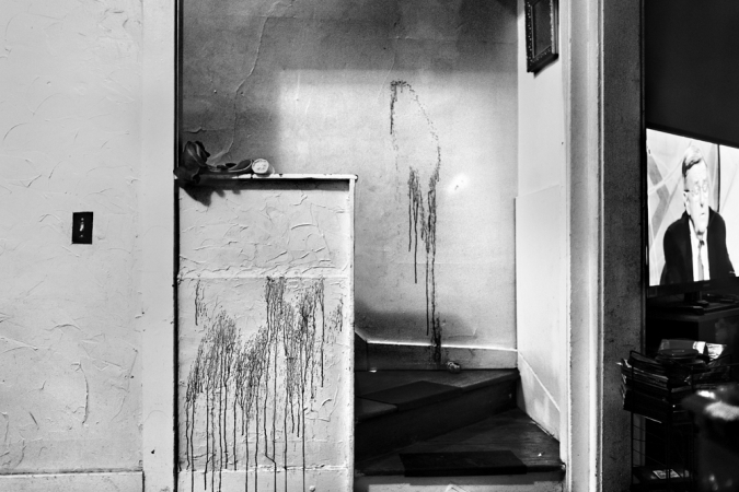 Paolo Pellegrin<br /> <em>A crime scene in a house in the Crescent area of Rochester. Rochester, NY. USA 2012</em><br /> Pigment ink print<br />20 x 24” &nbsp; &nbsp;Edition of 10 plus 2 APs<br /> 30 x 40” &nbsp; &nbsp;Edition of 5 plus 2 APs<br /> 48 x 70” &nbsp; &nbsp;Edition of 3 plus 2 APs
