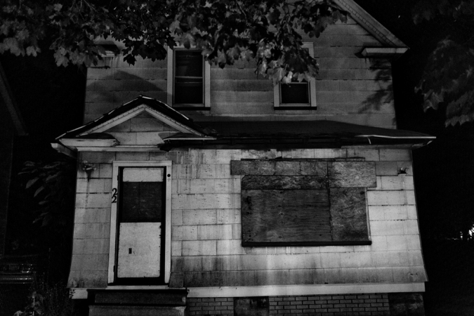 Paolo Pellegrin<br /> <em>A house in NE Rochester. Rochester, NY. USA 2012</em><br /> Pigment ink print<br />20 x 24” &nbsp; &nbsp;Edition of 10 plus 2 APs<br /> 30 x 40” &nbsp; &nbsp;Edition of 5 plus 2 APs<br /> 48 x 70” &nbsp; &nbsp;Edition of 3 plus 2 APs