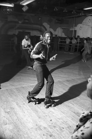 <strong>Patrick D. Pagnano</strong><br /> <em>Empire Roller Disco 25</em>, 1980<br /> Archival pigment print<br /> 14 x 9 inches<br /> Edition of 10