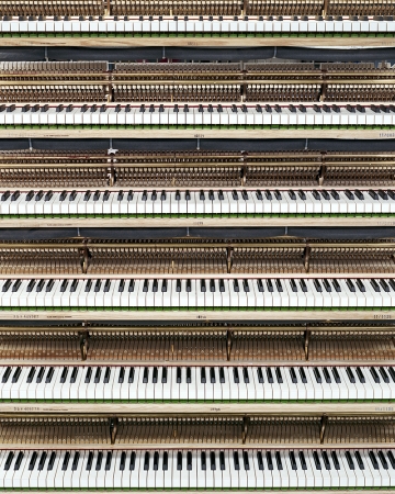 Christopher Payne<br /> <em>Piano Keys in Polishing Department, </em>2012<br /> Archival pigment ink prints<br /> 24 x 20" &nbsp; &nbsp;Edition of 20<br /> 50 x 40" &nbsp; &nbsp;Edition of 10<br /> 60 x 50" &nbsp; &nbsp;Edition of 5
