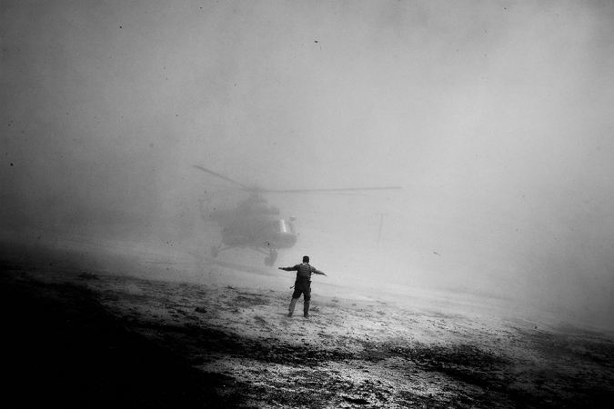 Paolo Pellegrin<br /> <em>A helicopter used by Afghan interdiction, Nangahar Province, Afghanistan, </em>2006<br /> Pigment ink print<br />  20 x 24” &nbsp; &nbsp;Edition of 10 plus 2 APs<br /> 30 x 40” &nbsp; &nbsp;Edition of 5 plus 2 APs<br /> 48 x 70” &nbsp; &nbsp;Edition of 3 plus 2 APs&nbsp;<br />