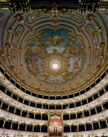 Doug Hall<br /> <em>Teatro Municipale, Piacenza 3, </em>2002<br /> Archival pigment print<br /> 63 x 50" &nbsp; &nbsp;Edition of 6