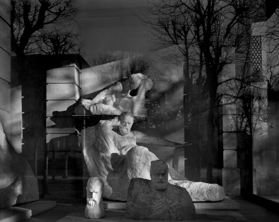 Matthew Pillsbury<br /> <em>Reflection at the Musee Rodin, Busts of Victor Hugo, Paris, </em>2008<br /> Archival pigment ink prints<br /> 13 x 19"&nbsp;&nbsp;&nbsp; Edition of 20<br /> 30 x 40"&nbsp;&nbsp;&nbsp; Edition of 10<br /> 50 x 60"&nbsp;&nbsp;&nbsp; Edition of 3