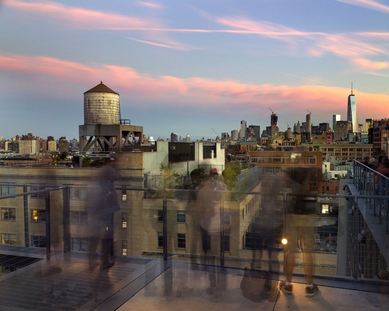 Matthew Pillsbury<br /> <i>On the Roof of The Whitney Museum of American Art, </i>2015<i> </i>(TV15065)<br /> Archival pigment ink prints<br /> 20 x 24" &nbsp; &nbsp;Edition of 10<br /> 30 x 40" &nbsp; &nbsp;Edition of 6 (plus 2 APs)<br /> 50 x 60" &nbsp; &nbsp;Edition of 2 (plus 1 AP)