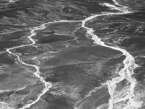 Katherine Wolkoff, Salt River I, Sal flumine, 2017, Silver gelatin, 24 x 30 inches, edition of 7, 40 x 50 inches, edition of 7.