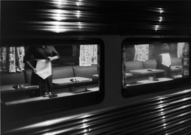Louis Stettner – Penn Station<br /> <em>Dinner Car, Penn Station, New York, 1958</em><br /> gelatin silver print<br /> 11x14"<br /> 16x20"<br /> 20x24"