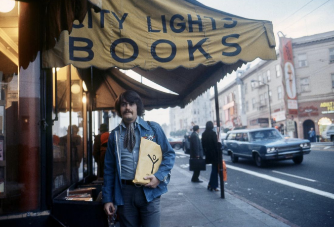 The Family Acid, City Lights Bookstore, San Francisco, December, 1973