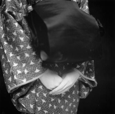 Hiroshi Watanabe<br /> <em>Chikako Suga as Otsune, Matsuo Kabuki, </em>2003<br /> Silver Gelatin print<br /> 10 x 10" &nbsp; &nbsp;Edition of 30<br />