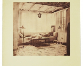 Stephen HIlger, Sleeping in the lanai, 1998/2003, photogravure, 24 x 21 inches, unique