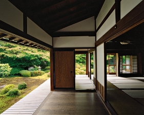 Jacqueline Hassink<br /> <em>Genko-an 4, North West Kyoto, June 9, 2009</em><br /> Chromogenic prints<br />41 x 51", 50 x 63", and&nbsp;63 x 79"&nbsp; &nbsp;Shared edition of 7<br />