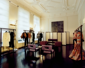 Jacqueline Hassink<br /> <em>Valentino Haute Couture Fitting Rooms, Paris (September 22, 2003)</em><br /> Chromogenic prints<br /> 20 x 23.5" &nbsp; &nbsp;Edition of 7<br /> 50 x 63" &nbsp; &nbsp;Edition of 7