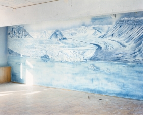 <strong>Jacqueline Hassink</strong><br /> <div> 	<em>Room with Drawing 1, The Culture House,</em></div> <div> 	<em>78°39’20.9”N 16°18’24.1”E, Pyramiden, Svalbard,</em></div> <div> 	<em>Norway, Summer, 22 August,&nbsp;</em>2016</div> Chromogenic prints<br /> 41 x 51", 50 x 63", and&nbsp;63 x 79"&nbsp; &nbsp;<br /> Shared edition of 10<br />