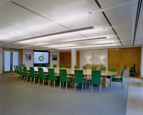 Jacqueline Hassink<br /> <em>The meeting table of the Board of Directors of BP (Oct. 6, 2009)</em><br /> Chromogenic prints<br /> 50 x 63" &nbsp; &nbsp;Edition of 10<br /> 23 x 28" &nbsp; &nbsp;Edition of 10