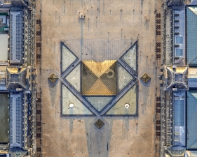 Jeffrey Milstein, Louvre Pyramid 2, 2019