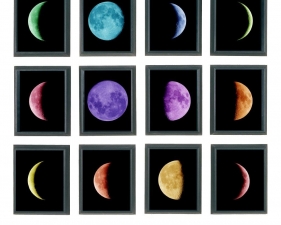 Luca Missoni, Moon Shadow Grid, 2008, 12 chromogenic prints, 24 x 20 inches each, edition of 4
