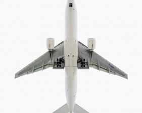 Jeffrey Milstein<br /> <em>Air France Boeing 777 - 200,&nbsp;</em>2006<br /> Archival pigment prints<br /> 20 x 20" &nbsp; &nbsp;Edition of 15<br /> 34 x 34" &nbsp; &nbsp;Edition of 10<br /> Some Aircraft images can be up to 40 x 40”