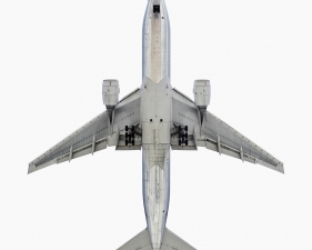 Jeffrey Milstein<br /> <em>American Airlines Boeing 777 - 200,&nbsp;</em>2006<br /> Archival pigment prints<br /> 20 x 20" &nbsp; &nbsp;Edition of 15<br /> 34 x 34" &nbsp; &nbsp;Edition of 10<br /> Some Aircraft images can be up to 40 x 40”