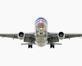 <strong>Jeffrey Milstein</strong><br /> <em>American Boeing 777-200,&nbsp;</em>2007<br /> Archival pigment prints<br /> 20 x 40 inches<br /> Edition of 15<br /> Additional sizes available, please contact gallery for more information.