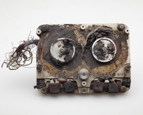 Jeffrey Milstein<br /> <em>Remains of Burnt Magnetic Tape Module from a FDR</em><br /> Archival pigment prints<br /> 16.5 x 22" and 22 x 29.5" &nbsp; &nbsp;Shared edition of 10<br /> 22.5 x 30" and 35 x 47" &nbsp; &nbsp;Shared edition of 5<br /> 36 x 48" &nbsp; &nbsp;Edition of 3