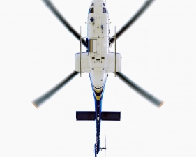 New York State Jeffrey Milstein_Police Bell 430 Helicopter, 2009, 20 x 20 inches, archival pigment print, edition of 15