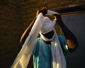 Jehad Mga<br /> <em>Untitled (Mali #21), </em>2013<br /> 40 x 50"<br /> Archival pigment ink print<br /> Signed, titled, dated and numbered on label<br /> affixed to verso<br /> Edition of 5