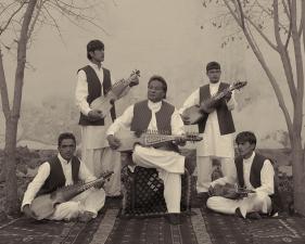 Simon Norfolk<br /> <em>At A Music School In Kabul, Boys Are Taught The Traditional Afghan Instrument, The Rubab, </em>2010<br /> Archival pigment ink prints<br /> 20 x 24" &nbsp; &nbsp;Edition of 7 (plus 2 APs)<br /> 40 x 50" &nbsp; &nbsp;Edition of 7 (plus 2 APs)