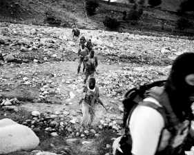 Paolo Pellegrin<br /> <em>DEA and Afghan interdiction troops stage an assault on a village, Nangahar province, South East of Jalalabad, Afghanistan. May 2006</em><br /> Pigment ink print<br />20 x 24” &nbsp; &nbsp;Edition of 10 plus 2 APs<br /> 30 x 40” &nbsp; &nbsp;Edition of 5 plus 2 APs<br /> 48 x 70” &nbsp; &nbsp;Edition of 3 plus 2 APs