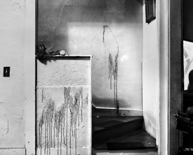 Paolo Pellegrin<br /> <em>A crime scene in a house in the Crescent area of Rochester. Rochester, NY. USA 2012</em><br /> Pigment ink print<br />20 x 24” &nbsp; &nbsp;Edition of 10 plus 2 APs<br /> 30 x 40” &nbsp; &nbsp;Edition of 5 plus 2 APs<br /> 48 x 70” &nbsp; &nbsp;Edition of 3 plus 2 APs