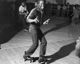 <strong>Patrick D. Pagnano</strong><br /> <em>Empire Roller Disco 25</em>, 1980<br /> Archival pigment print<br /> 14 x 9 inches<br /> Edition of 10