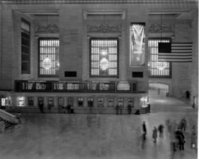 Matthew Pillsbury<br /> <em>12 minutes at Rush Hour; Grand Central Terminal Wednesday, January 23, 2008, 5:58-6:10pm</em><br /> Archival pigment ink prints<br /> 13 x 19" (each panel) &nbsp; Edition of 20<br /> 30 x 40" (each panel) &nbsp; Edition of 10<br /> 50 x 60" (each panel) &nbsp; Edition of 3